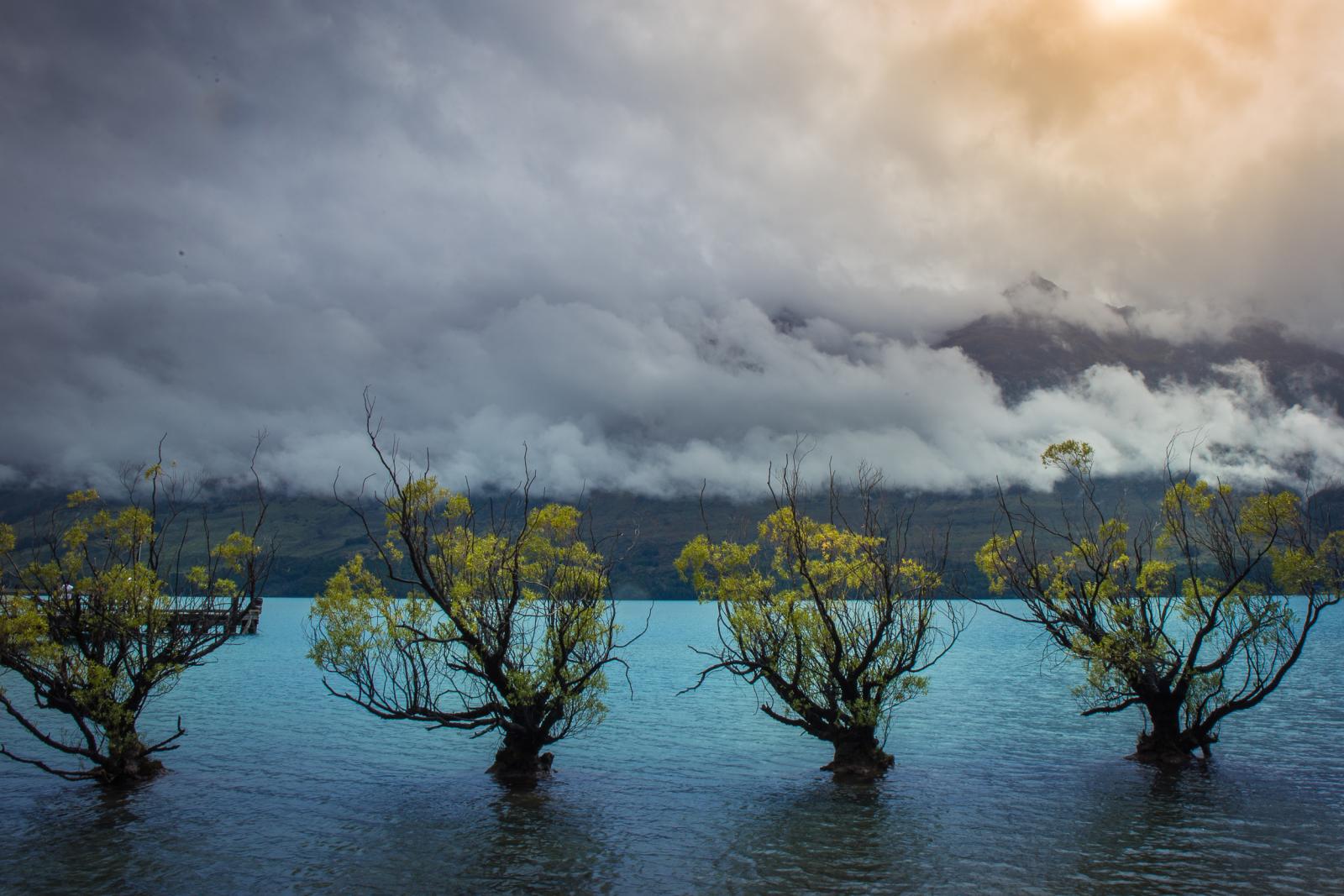 Queenstown landscape, South Island New Zealand