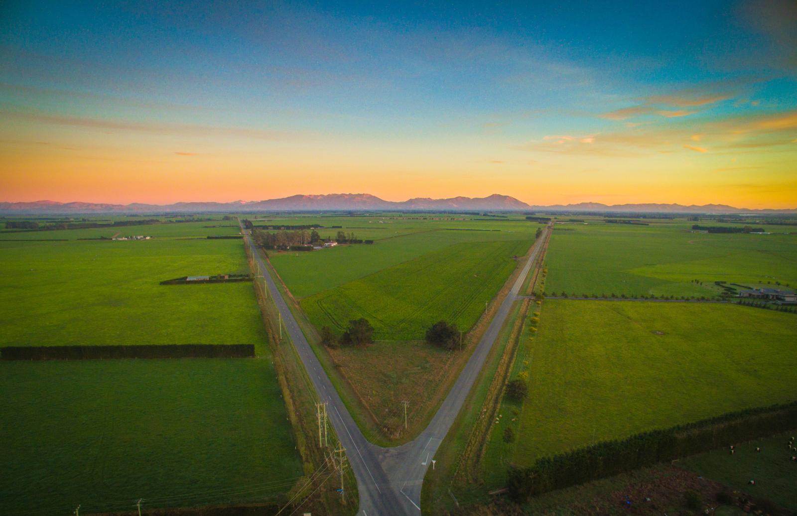 Canterbury Plains landscape, South Island New Zealand – EV charging guide
